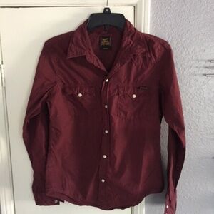 $175 Civilianaire western long sleeve shirt S